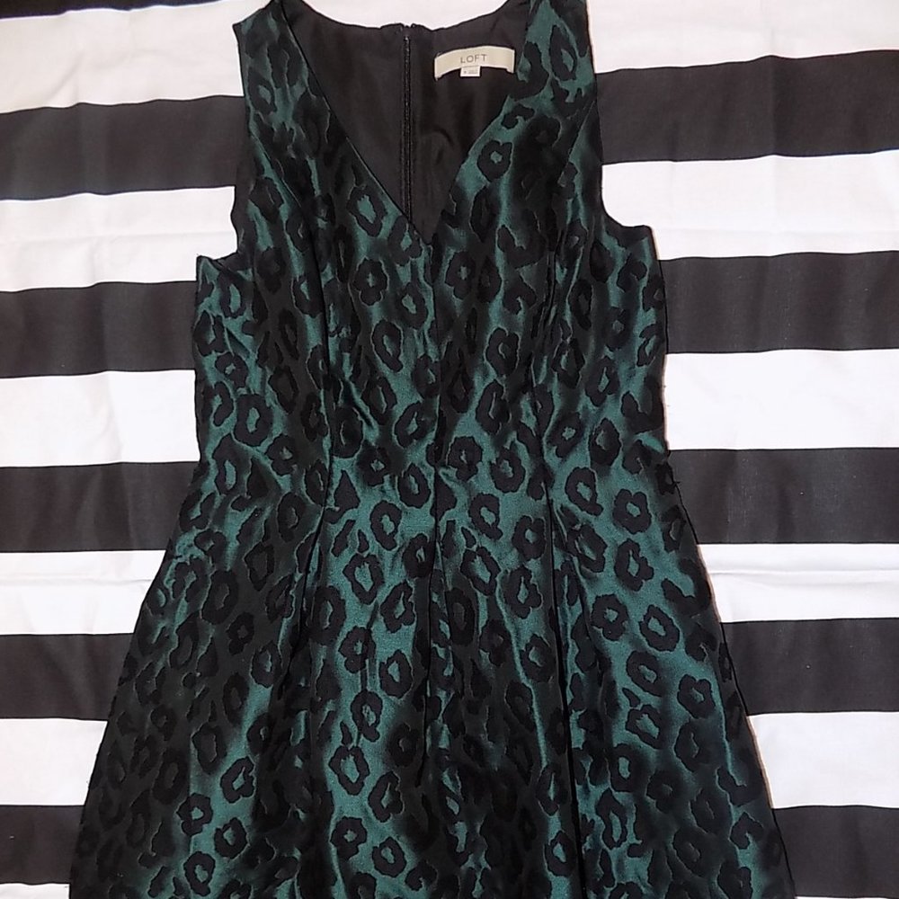 Leopard Print Cocktail Dress